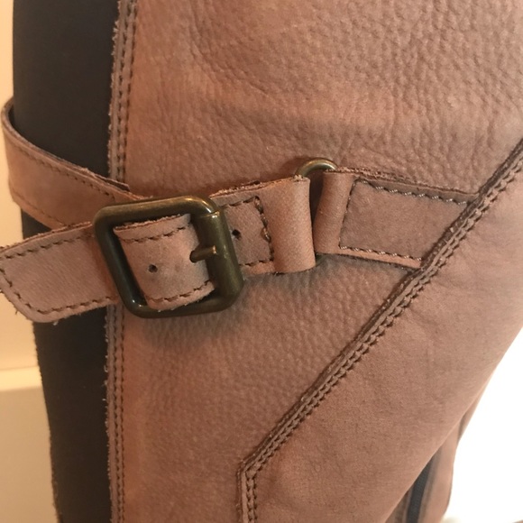 GUC Aldo Light Brown leather riding boots - Picture 2 of 7